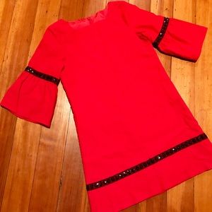 Girls Embellished Corduroy Dress Size 7